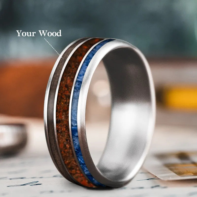 Vibrant enamel rings-Custom Design - 3-Inlay Wide Center Ring NsdSaQhQoWe5XGHLjf_rEvy6