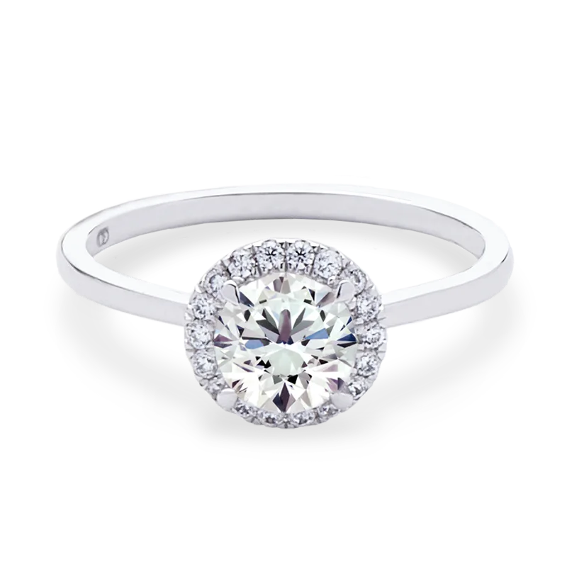 Elegant diamond engagement rings-Coming Home