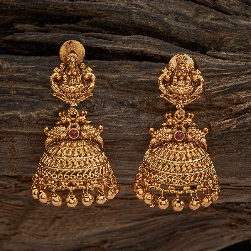 Sleek drop earrings-Antique Earring 172293