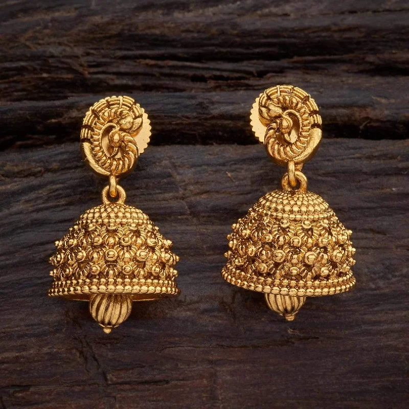 Bamboo style earrings-Antique Earring 140644