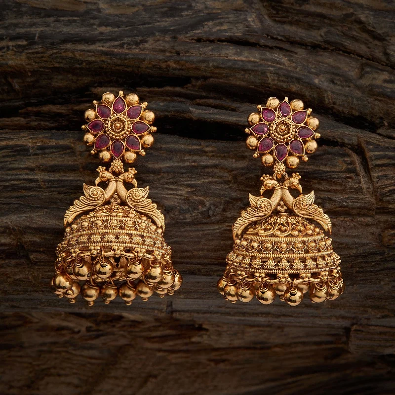 Light drop earrings-Antique Earring 172292