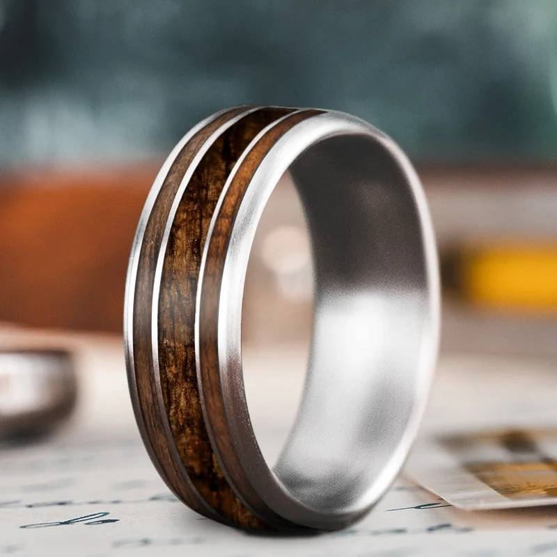 Snap band rings-Custom Design - 3-Inlay Wide Center Ring fMRE8UHlUJ5YUmWE1gmkChf1