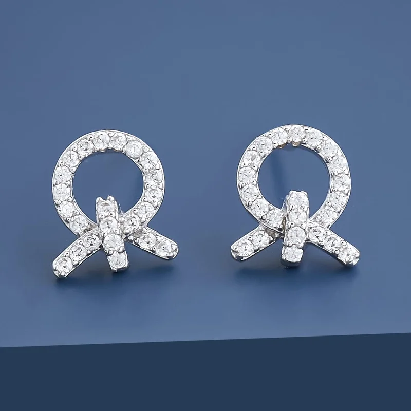 Tiny star earrings-92.5 Silver Earring 161236