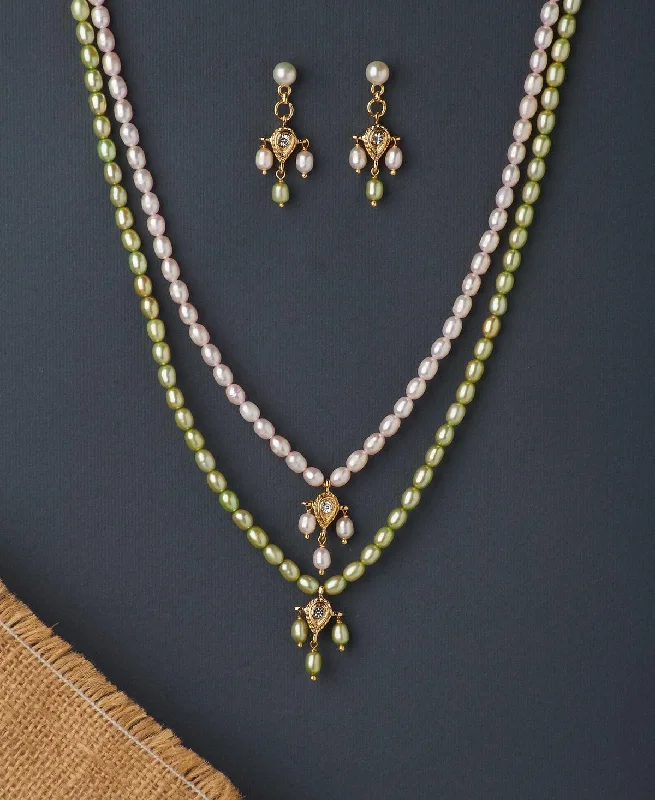 Radiant pearl necklaces-Pretty Pearl Necklace Set