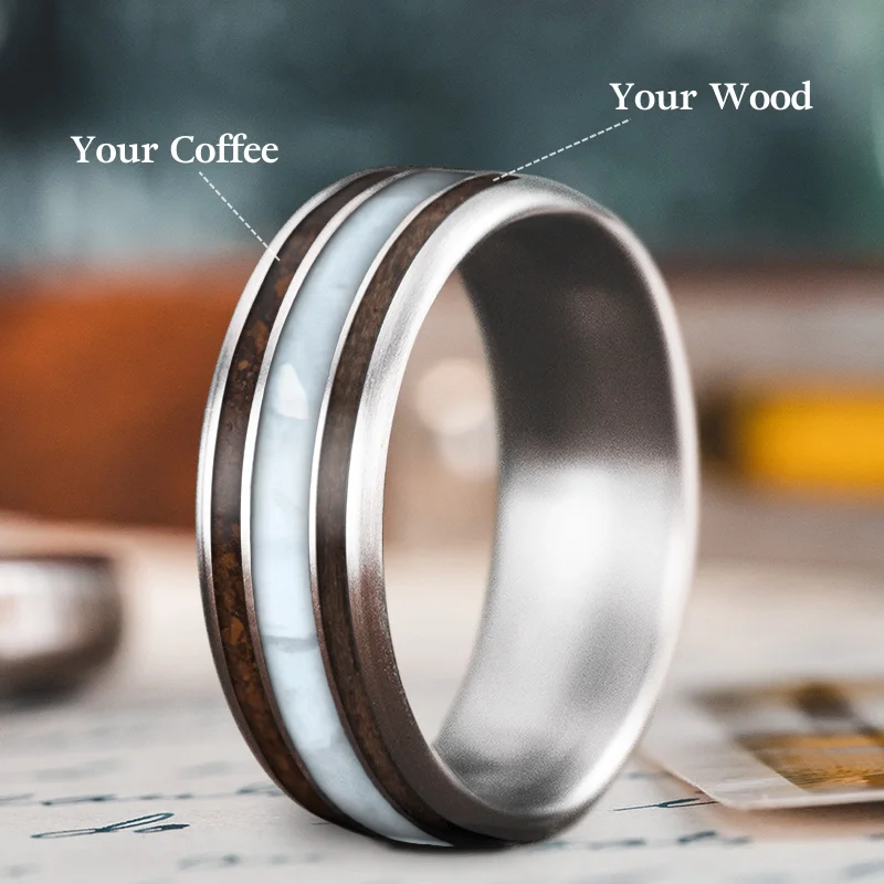 Oak grain rings-Custom Design - 3-Inlay Wide Center Ring k4b2y9NrIXxmzOBTwK67O-Bd