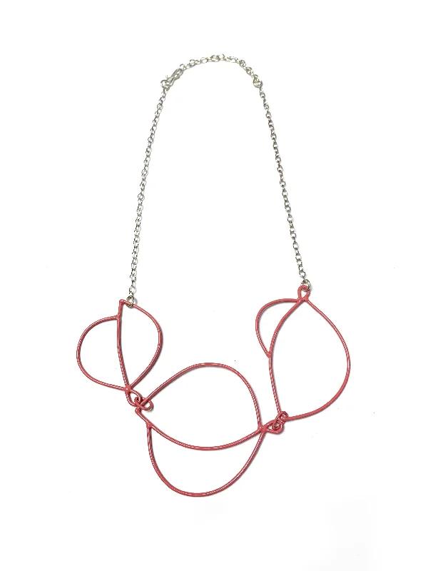 Old style necklaces-Embiller Necklace in Light Raspberry