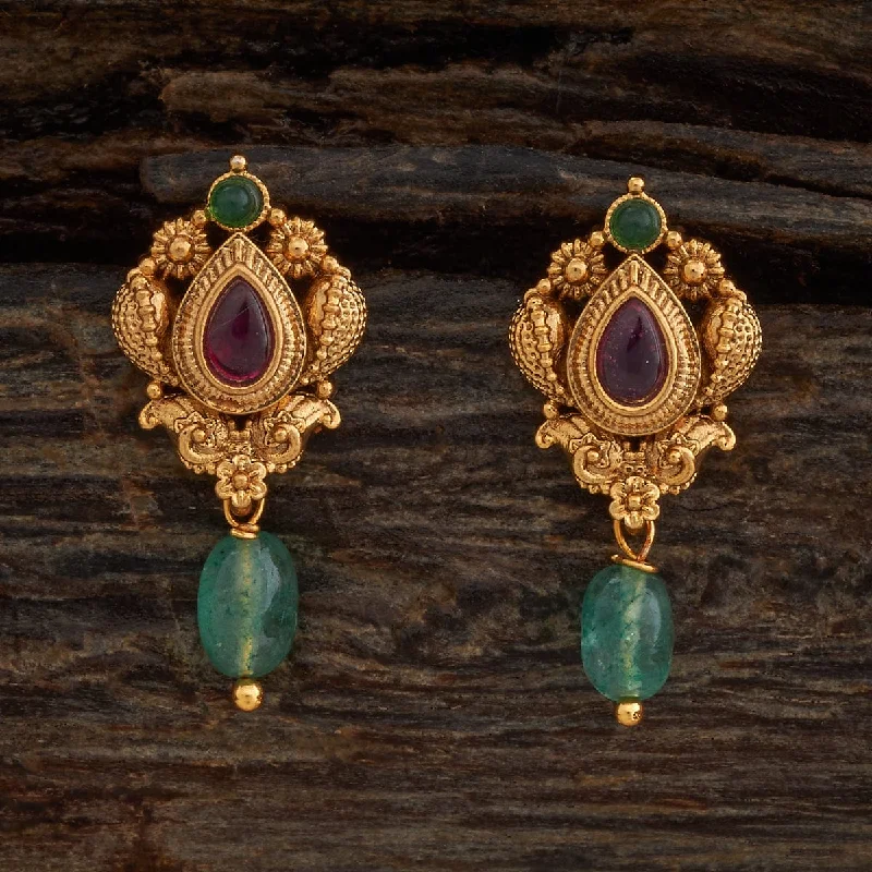 Crystal-twisted earrings-Antique Earring 181500