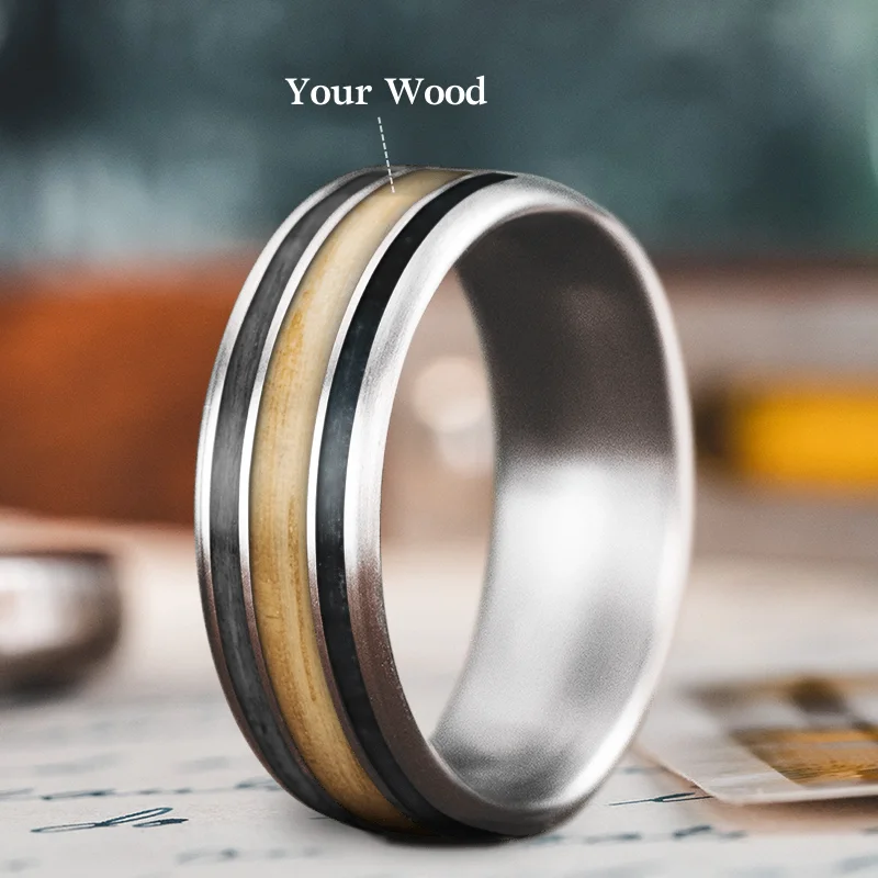 Light wood rings-Custom Design - 3-Inlay Wide Center Ring 90jW0Z-38V37D4iHvC-fORhr