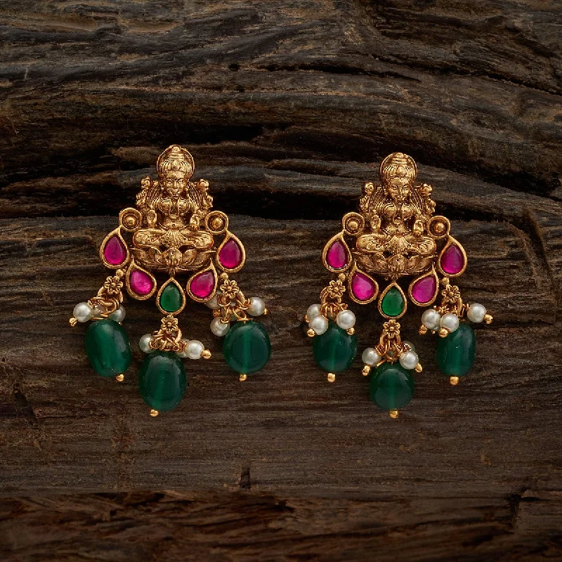 Soft threader earrings-Antique Earring 168618