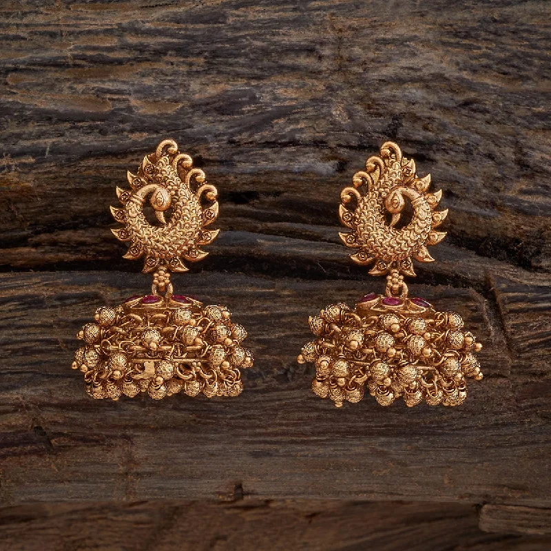 Fine triangle earrings-Antique Earring 176270