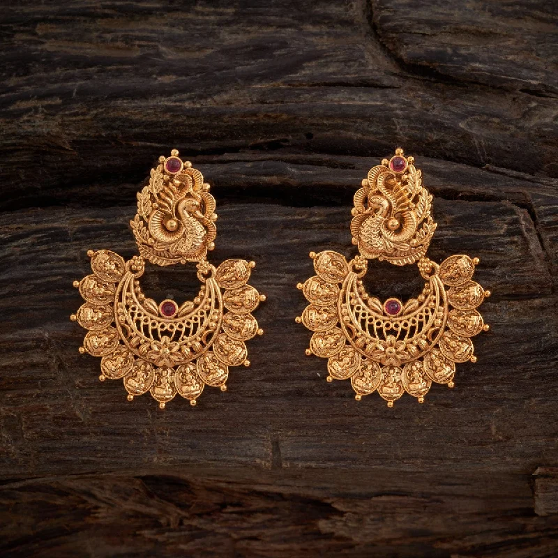 Leaf design earrings-Antique Earring 153320